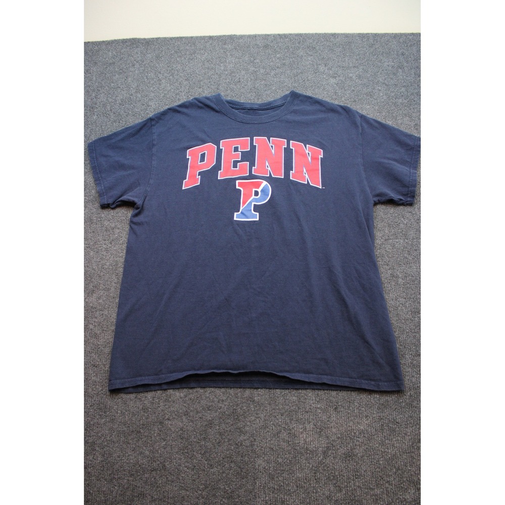 Fanatics University of Pennsylvania Penn Quakers Navy Graphic T-Shirt Mens L